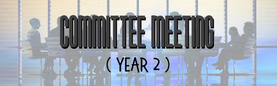 Garden Plaza Monthly Committee Meeting Year 2