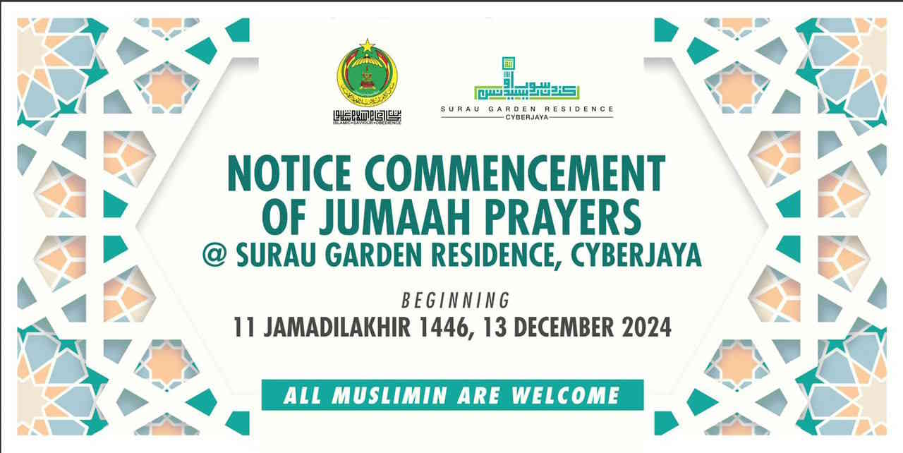 Friday Prayer @ Surau Garden Residence